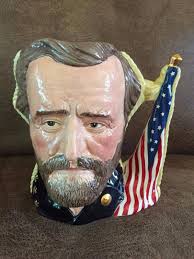 Royal Doulton "Antagonists Collection" Lee + Grant Large Double Faced Mug  #D6698