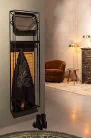 Wandgarderobe Spiegel Langres M Rattan Webbing Wiener Geflecht Wandgarderobe Spiegel Garderobe Garderobenspiegel