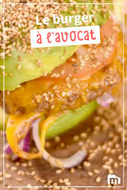 Burger D Avocat Recette Recettes De Cuisine Alimentation Cuisine Facile