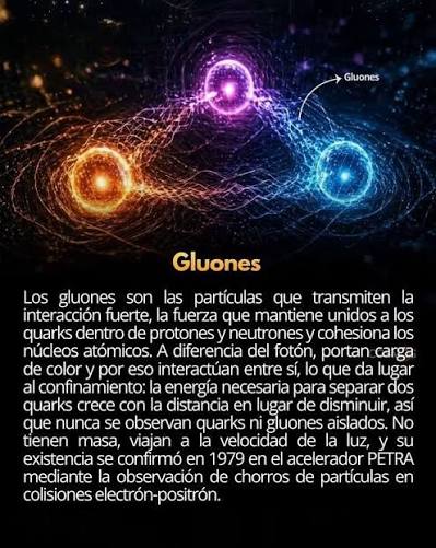 Los quarks son partículas elementales que forman los protones y neutrones  en los núcleos atómicos. Hay seis tipos: up, down, charm, strange, top y  bottom. Se combinan en tripletes para formar hadrones,