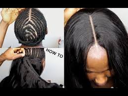 #7 sew in curly weave hairstyle. How To Do Full Sew In Weave No Leave Out Tutorial Video For Beginners Youtube