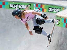 The board represents the empowerment of children through skateboarding and education. Fractured Skull And Broken Bones Later Teenage Skateboarder Sky Brown Ready To Be Britain S Youngest Summer Olympian Tokyo Olympics News Times Of India