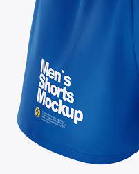 Download Men S Split Shorts Mockup Half Side View In Apparel Mockups On Yellow Images Object Mockups