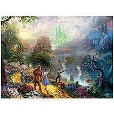 Wizard of oz puzzle thomas kinkade. 47 How Puzzling Ideas Jigsaw Puzzles Kinkade Paintings Disney Puzzles