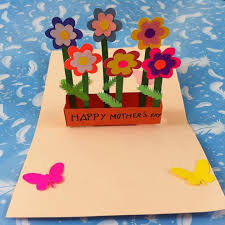 Cards can be made with standard craft supplies like glue and colored construction paper. Diy Pop Up Birthday Card Tutorial Kids Art Craft Facebook