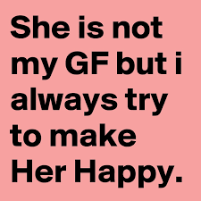 These should go nicely with your matching christmas sweaters. She Is Not My Gf But I Always Try To Make Her Happy Post By Nitesh Bbaro On Boldomatic