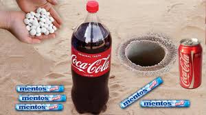 Pin On Mentos And Coca Cola