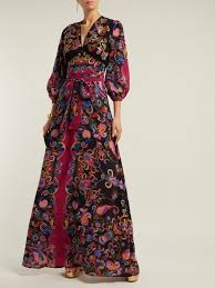 Varo Sequin Embroidered Silk Dress Etro Matchesfashion Us Embroidered Silk Dresses Dresses Silk Dress