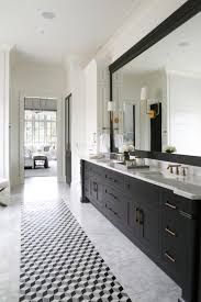 Black And White Vanity Ideas Transitional Neutral Master Bedroom With Vaulted Ceilings Hgtv Faces Of Design 2018 Hgt In 2020 White Master Bathroom Black Vanity Bathroom Bathroom Remodel Master