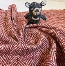 ウール ヘリンボーン 生地