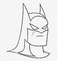 Supercoloring.com is a super fun for all ages: Batman Drawings For Kids Batman Cartoon Drawing Face Free Transparent Png Clipart Images Download