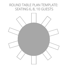 10 Person Round Table Seating Chart Template Www