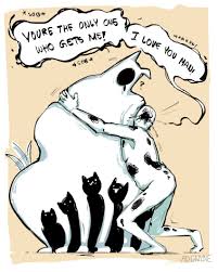 endogeny, spot (marvel), marvel, spider-man: across the spider-verse,  spider-man (series), spider-verse, undertale, highres, 1boy, 1other, ?,  adonyne, collar, colored skin, confused, crossover, crying, dog, english  text, faceless, happy tears,