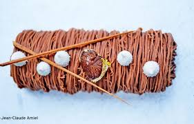 Buche Mont Blanc De Christophe Felder Et Camille Lesecq Mycuisine Recette Buche Aux Marrons Christophe Felder Mont Blanc
