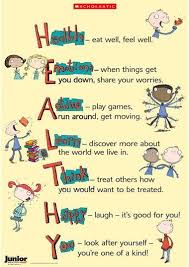 Healthy Poster In 2020 Childhood Health World Health Day Healthy Schools