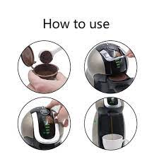 Nespresso coffee machines & coffee pods. 6pcs Reusable Refillable Capsules Pods For Nescafe Capsula Dolce Gusto Machines Maker Nespresso Coffee Capsule Pod Cup Cafeteira Buy Online At Best Price In Uae Amazon Ae