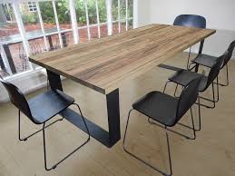 Blackwood Dining Table On Metal Loop Legs Diningtable Interiordesigner Timber Dining Table Dining Table Dining Room Table