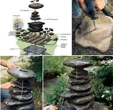 La fontaine à eau va inciter d'avantage le chat à boire puisque les croquettes seront à côté. 15 Idees De Jardins D Eau Et Fontaines A Faire Vous Meme