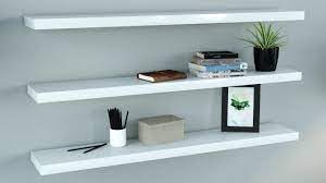 Choose from a variety of styles including high gloss, corner, wooden and floating to find your perfect tv unit. Gloss White Floating Shelves Triple Deal 1200x200x38mm The Shelving Shop