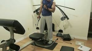 Workout On The Weider Crossbow Max Showing A Few Exercise