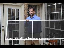 This measurement is your solar screen 'width'. How To Measure And Install Window And Solar Screen Casement Turn Clips Youtube