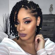 You can alternate thicker and thinner braids, try asymmetrical styles, master new braiding techniques and try new trendy hair colors to take your short hairstyles to the new level. 35 Natural Braided Hairstyles Without Weave For Black Girls
