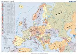 Skalne miasto w czechach to jedno z ulubionych przez polaków miejsc na krótki, na przykład weekendowy, wypad. Mapa Polityczna Europy Wydawnictwo Edulex