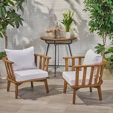 Rosecliff Heights Teague Outdoor Patio Chair With Cushions Wayfair In 2020 Patio Chairs Lounge Chair Outdoor Outdoor Patio Chairs