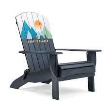 From Coffee At Sunrise To Campfires At Twilight This Adirondack Chair Is Built For All Day Re Adirondack Chairs Painted Adirondack Chairs Diy Adirondack Chair
