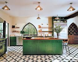 Black And White Moroccan Tile Backsplash Kitchen Backsplash Moroccan Tiles Kitchen Backsplash New Smooth Stone Tile Floor Black And White Co Green Kitchen Decor Green Kitchen Cabinets Kitchen Interior