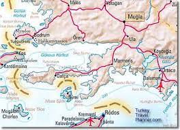 Maphill lets you look at datça, mugla, turkey from many different. Maps Of Bodrum Marmaris Region Turkey