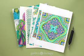 Finished adult coloring pages google search. 4 Brilliant Ways To Repurpose And Display Your Finished Coloring Pages Garden Therapy