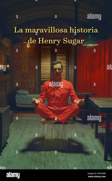 THE WONDERFUL STORY OF HENRY SUGAR (2023), directed by WES ANDERSON.  Credit: INDIAN PAINTBRUSH / Album Stock Photo - Alamy