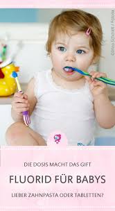 Fluorid Fur Babys Lieber Zahnpasta Mit Fluorid Oder D Fluoretten