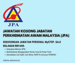 Jabatan perkhidmatan awam (jpa) name was used since august 15, 1968. Jawatan Kosong Sektor Kerajaan Pencari Kerja Belum Mohon Sila Ambil Masa Mohon Sekarang Sebelum Permohonan Ditutup Baru Iklan Pengambilan Personel Short Term Employment Program Mystep 2021 Jpa Jawatan Kosong Terkini