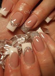70 Ideas Of French Manicure Nail Designs Cuded Nail Designs Wedding Nail Art Design Nail Art Wedding
