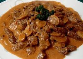 Recettes Plat Principal Filet De Boeuf Stroganov Boeuf Stroganov Bœuf Stroganoff Recettes De Cuisine