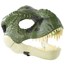 Jurassic park, also known as jurassic world, is an american science fiction adventure media franchise. Jurassic World Dinosaur Mask With Opening Jaw Texture And Color Tyrannosaurus Rex Walmart Com Walmart Com