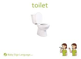 Toilet Flash Card In 2021 Baby Signs Baby Sign Language Baby Sign Language Flash Cards
