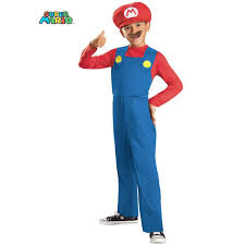 As shown in picture size: Boy S Super Mario Classic Child Halloween Costume Walmart Com Walmart Com