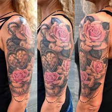 Upper arm tattoos are the premier choice for newcomers to ink or for those more experienced collectors looking to work on their first large scale visibility of tattoos here can also add to their allure. The Ultimate 137 Best Sleeve Tattoos In 2021