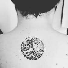 Hokusai's the great wave off kanagawa circle temporary tattoo (set of 3) littletattoos 5 out of 5 stars (1,252) $ 5.99. Hokusai S Wave Tattoo Version Dotwork Waves Tattoo Tattoo Styles Tattoos