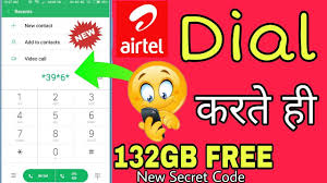 Airtel free internet offer 2021 condition : Airtel Free 132 Gb Data Offer By Code Airtel Free Data Offer Airtel Free Internet Offer Youtube