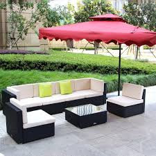 Bring your wine or iced tea and enjoy those luxurious with this comfortable outdoor set. Umax 7 Piece 7 12 Pieces Patio Pe Rattan Wicker Sofa Sectional Furniture Set Pallet Furniture Outdoor Outdoor Wicker Patio Furniture Outdoor Wicker Furniture