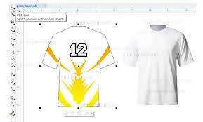 Di buat dengan menggunakan metode printing, jadi anda tidak pelru khawatir. Cara Membuat Kaos Futsal Di Coreldraw Pintardesain Com