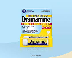 Dramamine Original Formula Motion Sickness Medicine Motion Sickness Travel Size Products Sick
