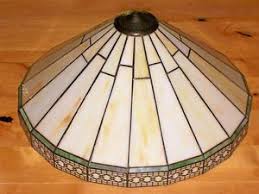 Vintage Spectrum Stained Glass Lamp Shade Mint Stained Glass Lamp Shades Glass Lamp Shade Lamp
