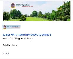 Kelab golf negara subang jalan ss 7/2, kelana jaya, 47301 petaling jaya p.o. Jawatan Kosong Di Kelab Golf Negara Subang Tcer My