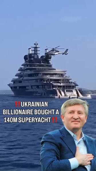 ‼️ $500 millions M/Y Luminance 🚁‼️, 🎥: the_harbour_master, Luminance, the  138.8-meter motor yacht built by Lürssen in Germany and delivered in 2024,  belongs to Rinat Leonidovych Akhmetov, a prominent ...