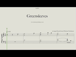 Greensleeves Youtube Thank You For Listening Light Music Piano Music